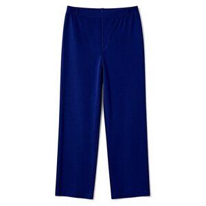 Chico’s Travelers Pull On Blue Crop Pants High Rise Size 3 or XL